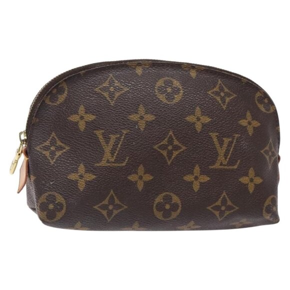 LOUIS VUITTON Monogram Pochette Cosmetic PM Pouch M43998 LV Auth 134599 - Picture 1 of 16